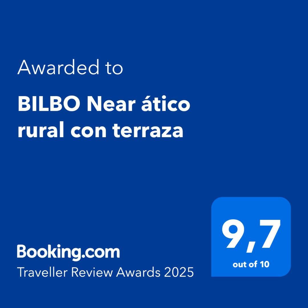 Bilbo Near Atico Rural Con Terraza Apartment Basauri Bagian luar foto